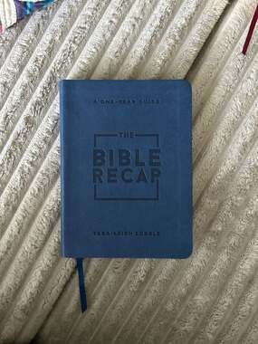The Bible Recap: A One-Year Guide Personal Size Imitation Leather by Tara-Leigh